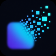 Unpixelate logo