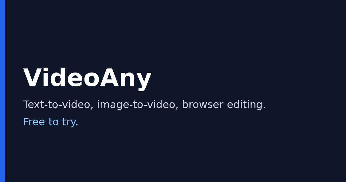 VideoAny preview