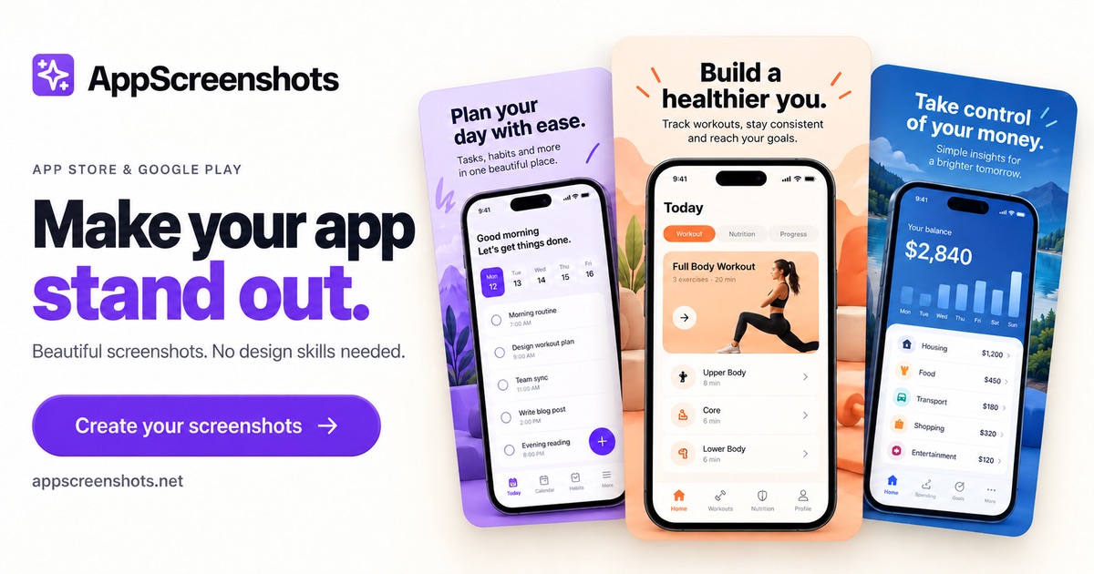 AppScreenshots preview