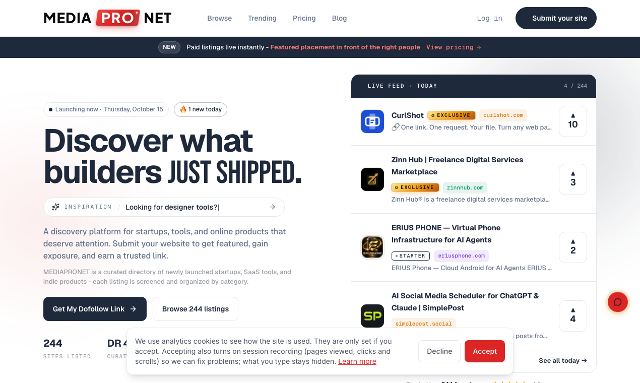 MEDIAPRONET preview