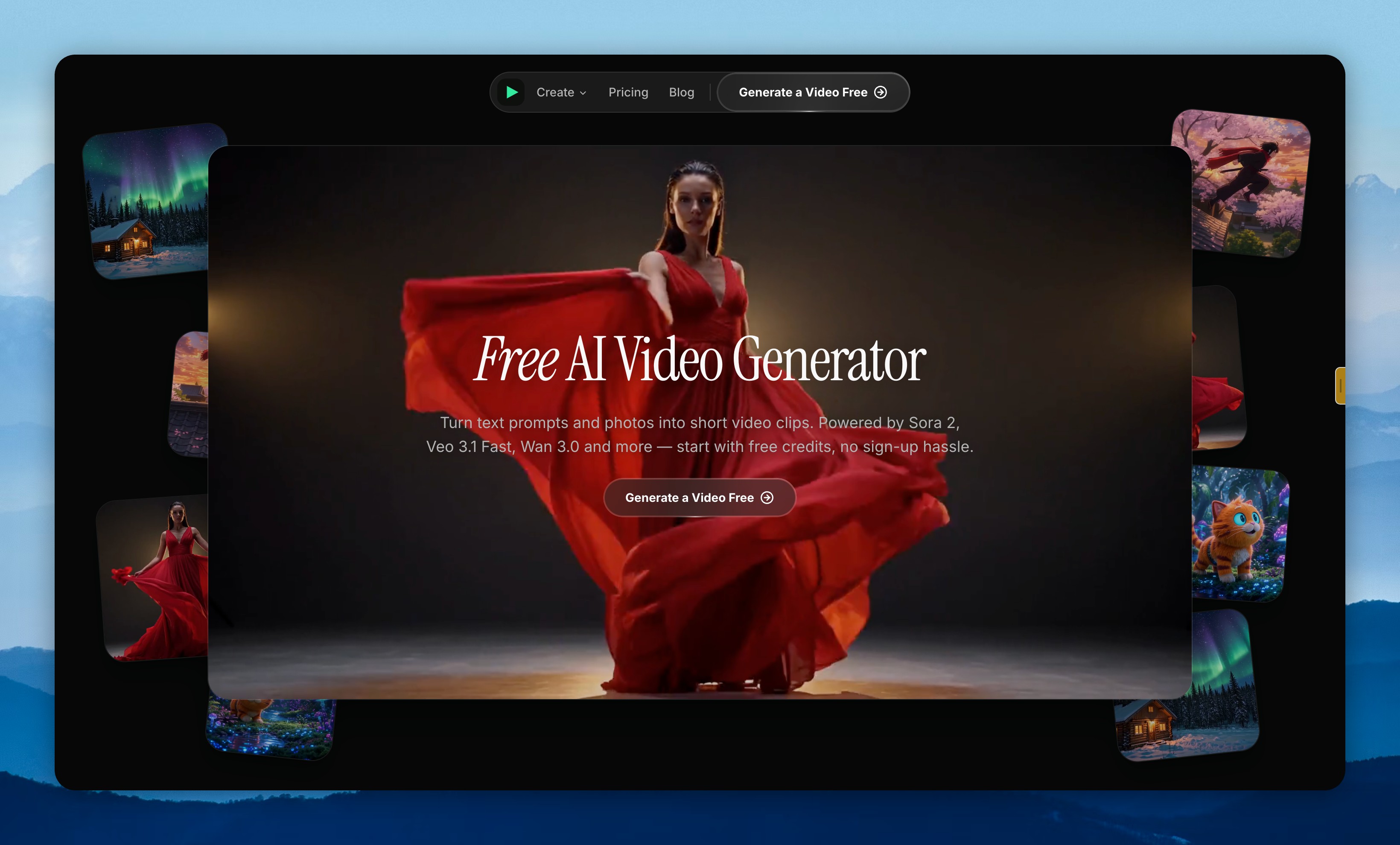 FreeVideoGenerator preview