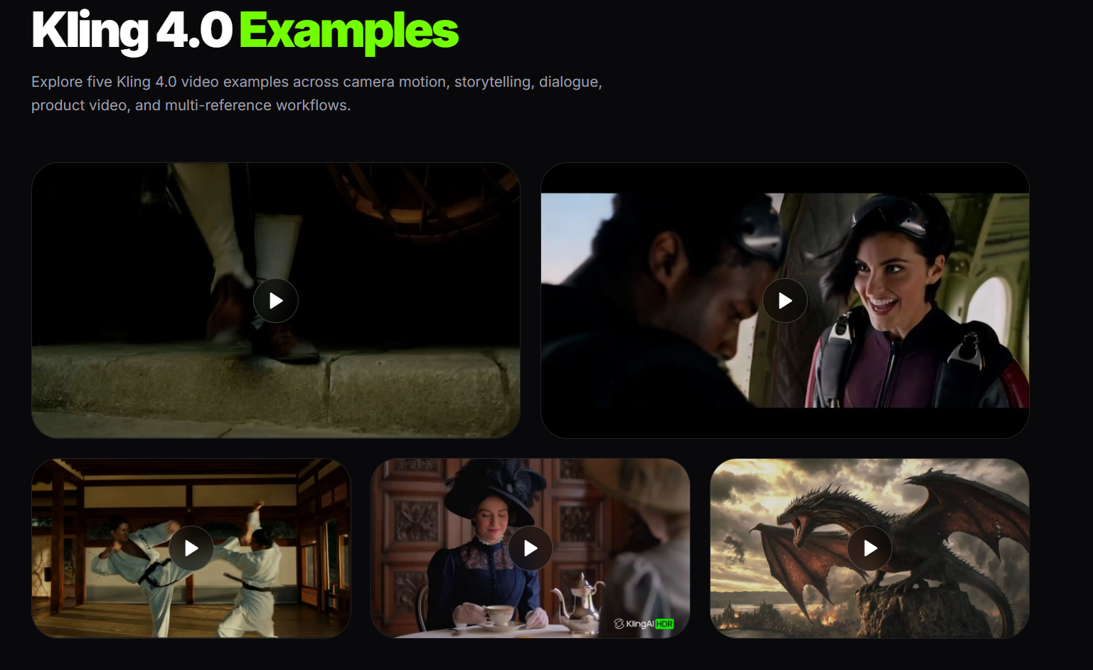 Kling 4.0 AI Video Generator preview