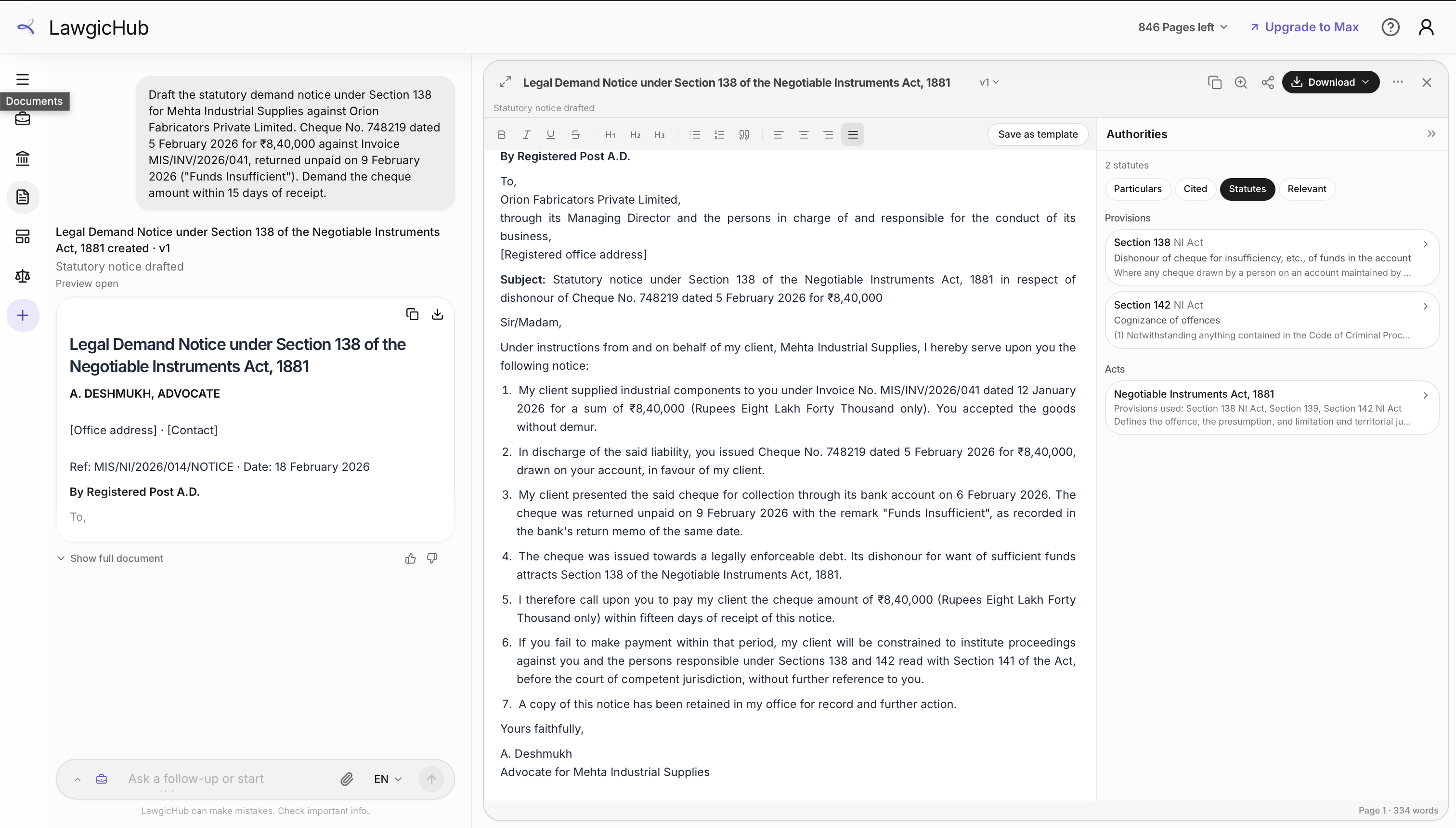 LawgicHub preview