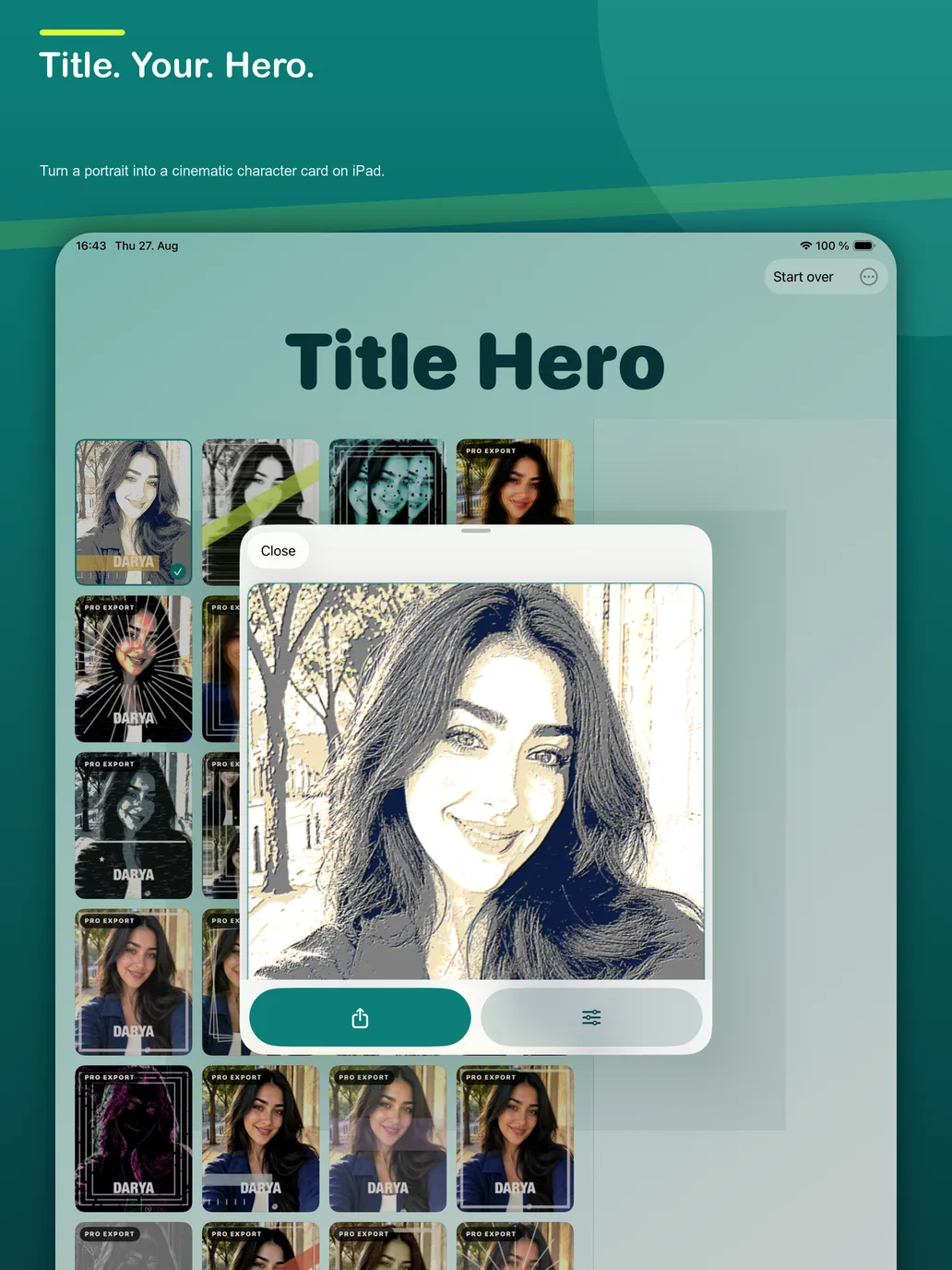 Title Hero preview