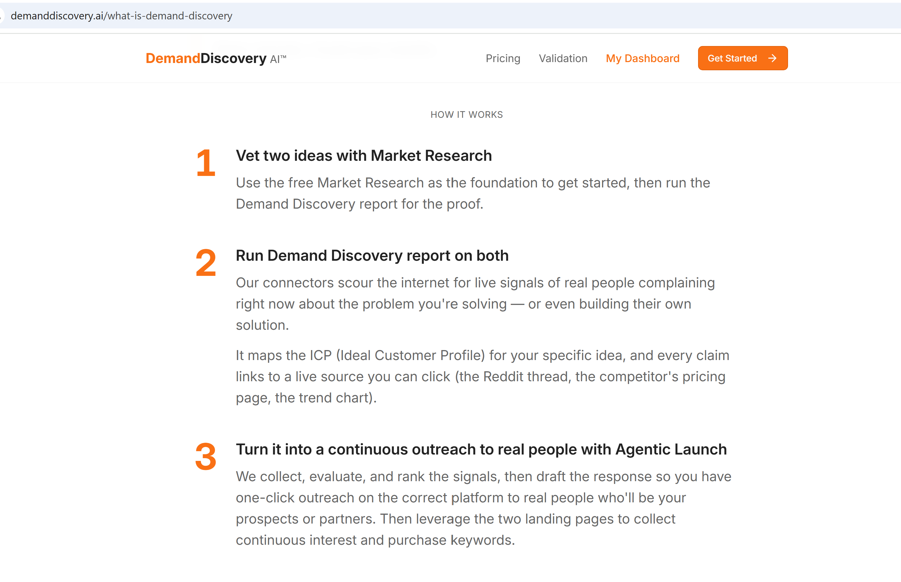 Demand Discovery AI preview